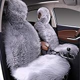 Big Ant Premium LAMMFELL Sitzbezug Auto Vordersitz (94x50cm) - Schaffell...