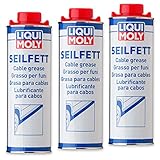 Liqui Moly 3X 6173 Seilfett Schmiermittel Dose Blech 1L