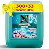 VERY® Universal Waschmittel Flüssig Gel [10L KANISTER] - Flüssigwaschmittel...