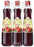 YO Sirup Erdbeere (6 x 700 ml) – 1x Flasche ergibt bis zu 5 Liter...