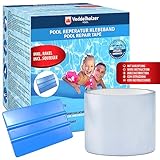 Veddelholzer Pool Reparaturset wasserdichtes unterwasser Klebeband 10 cm x 150...