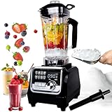 Standmixer 2000W, 2L Hochleistungsmixer Mixer für Eis/Obst, Standmixer mit...