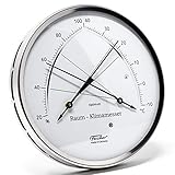 Fischer 146.01 - Raum-Klimamesser - 130mm Synthetic-Hygrometer und...