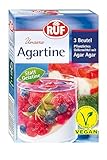 RUF Agartine Pulver, pflanzliches Geliermittel mit Agar-Agar, Ersatz für...