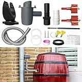 Regenwassersammler für Fallrohre 70-110mm, Fallrohr Regensammler mit...