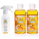 Das blaue Wunder Liquid Orange Orangenreiniger 2 x 500 ml Konzentrat,...