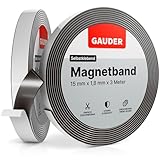 GAUDER Magnetband selbstklebend | Magnetklebeband | selbstklebendes Magnetband |...