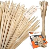 ORANGE DEAL 100 Pflanzstäbe, Bambusstäbe 90 cm x 6 mm Dm, Pflanzenstütze,...