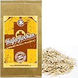 Bio Haferflocken gekeimt & zu Flocken verarbeitet- 1kg - Rohkostqualität...