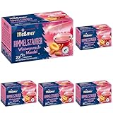 Meßmer Himmelszauber Früchtetee mit Mandel Aroma 20 Teebeutel Vegan Glutenfrei...
