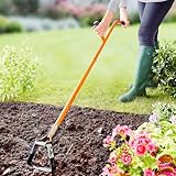 3 PAGEN® Pendelhacke mit Doppelgriff – Gartenhacke – ergonomisches Arbeiten...