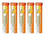 Multivitamin Brausetabletten 5x20 Stk. Orangengeschmack - Vitamin C, E, B1, B2,...