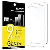 NEW'C 2 Stück, Panzer Schutz Glas für iPhone 12 und iPhone 12 Pro (6.1), Frei...