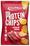 IronMaxx High Protein Potato Chips - Hungarian Paprika 50g Beutel | Zuckerarm...