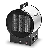 TROTEC Bauheizer elektrisch TDS 50 M – Heizleistung 0,08 kW / 6 kW / 9 kW –...