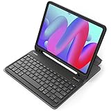 Inateck Tastatur Hülle kompatibel mit iPad Air 6 11 Zoll 2024, iPad 10 Gen....