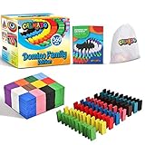 calmado - 360 teilig Domino Steine aus Holz Domino Family Edition im Set +...