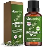 Rosmarinöl Haare Bio 100% naturrein | Haaröl für Haarpflege &...