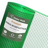HaGa Maulwurfgitter 0,6m x 5m aus Kunststoff in grün zum Maulwurf Vertreiben im...
