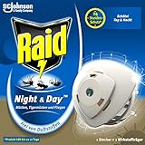 Raid Night & Day Trio Insekten-Stecker, elektrischer Mücken-Schutz auch für...