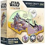 Trefl 20187 Woodcraft Star Wars The Mandalorian Konturenpuzzle aus Holz,...
