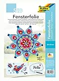 folia 450230/5 - Fensterfolie farblos, selbsthaftend, ca. 23 x 33 cm, 5 Bogen -...