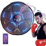 GOXAEEE Musik Boxmaschine Elektronische Boxen LED Wand Boxing Target Smart...