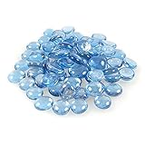 Glänzender, reflektierender Feuerglas-Kies, Feuersteine oder Perlen für...