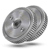 VIBRATITE 2 Stück M14 Schnellspannmutter, Spannmutter für alle Winkelschleifer...