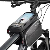 ROTTO Fahrrad Rahmentasche Oberrohrtasche Wasserdicht Handytasche Handyhalterung...
