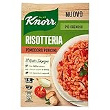 Knorr Risotto mit Tomaten und Pilzen, Risotto mit natürlichen Zutaten, 100%...