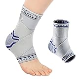 MILAIUN Sprunggelenkbandage,1 Paar Knöchelbandage mit Klettverschluss für...