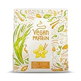 Veganes Proteinpulver | Vanille | 600g Eiweißpulver | Premiumqualität Protein...