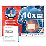 THE HEAT COMPANY Bodywärmer - 10 Stück - Wärmepflaster Rücken & Nacken -...