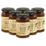 Rigoni di Asiago Bio Nocciolata Nuss-Nougat-Creme (1 Karton mit 6 Gläsern je...