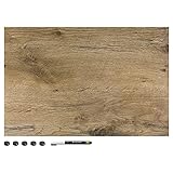 Navaris Magnettafel Magnetwand - 60x40cm Pinnwand magnetisch - Magnettafel...