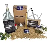 Braukit - Pils Bierbrauset mit 5L Gärflasche | Malzmischung, Hopfen, Hefe,...