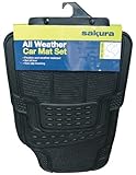 Sakura Universal Gummi Automattten-Set, schwarz