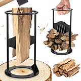 Kleiner Holzspalter Manuell 10 * 20cm,Brennholzspalter aus...