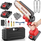 Mini Kettensäge Akku Säge Astsäge - Motorsäge Elektrisch 800W 6”...