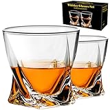 PARACITY Whisky Gläser 2er Set, altmodische Cocktailglas, 300ML Whiskey...