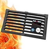KOTARBAU Kaminrost 26,5 x 15 cm Kaminofen Tafelrost Ascherost Rost Ofengitter...