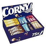 Corny Mix-Box, Großpackung mit Corny Big Schoko, Big Schoko-Banane, Milch...