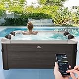 Miweba Whirlpool MSpa Tribeca mit Fester Außenwand | Pool mit App Steuerung |...