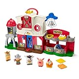Fisher-Price HHX34 - Little People Bauernhof – deutsche Edition, interaktives...