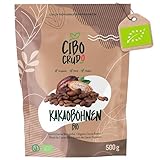 Kakaobohnen Roh Bio - 500g. Rohe Kakaobohnen Ungeröstet zum Essen aus...