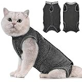 Avont Katzenbody nach OP Erholungsanzug Kleidung Modal Recovery Kastration Spay...
