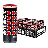 effect Energy Drink BLACK ACAI – Tray mit 24 x 330 ml Energy Dosen Einweg,...