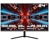 KTC Gaming Monitor 24 Zoll, Fast IPS, 165Hz, 1ms, 1080P FHD 1920x1080, Freesync...