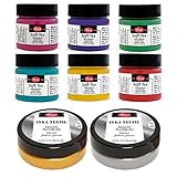 Textilfarbe 8 tlg. Special Edition Set. Hochwertige Farben zur Textilgestaltung....